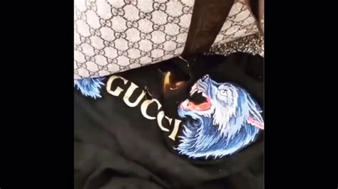 burning gucci|gucci social media.